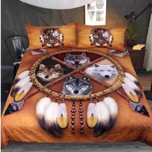 Native American Peace Bedding Cover For Southwestern Bedroom Decor