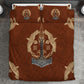 Red Viking Warrior Bedding Cover For Norse Bedroom Decor