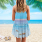 Turtle Beach Arrival Limited – Women's Summer Sleeveless V-Neck Camisole Dress