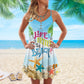 Beach Better Life Limited – Women's Summer Sleeveless V-Neck Camisole Dress