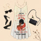 Black Women I Don't Have Attitude - Summer Dress - Owls Matrix LTD