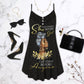 Black Women Faith Inspiration Limited – Women's Summer Sleeveless V-Neck Camisole Dress