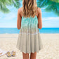 Beach Happy Dont Worry – Women's Summer Sleeveless V-Neck Camisole Dress