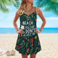 Beach Hair Style Limited – Women's Summer Sleeveless V-Neck Camisole Dress