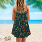 Beach Hair Dont Care – Women's Summer Sleeveless V-Neck Camisole Dress