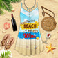 Beach Wine Lover Limited – Women's Summer Sleeveless V-Neck Camisole Dress