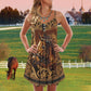 Horse Artistic Style Limited – Women's Summer Sleeveless V-Neck Camisole Dress