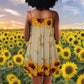 Black Women Faith Message Limited – Women's Summer Sleeveless V-Neck Camisole Dress