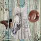 White Horse Faith Theme Limited – Women's Summer Sleeveless V-Neck Camisole Dress