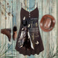 Black Horse Faith Courage – Women's Summer Sleeveless V-Neck Camisole Dress