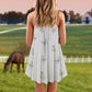 Horse Faith Hope Love – Women's Summer Sleeveless V-Neck Camisole Dress