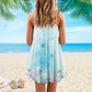 Mermaid Soul Spirit – Women's Summer Sleeveless V-Neck Camisole Dress