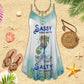 Sassy Salty Mermaid Style – Women's Summer Sleeveless V-Neck Camisole Dress