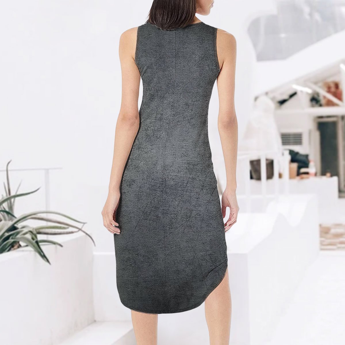 Horse Classic Spirit Limited – Women's Summer Sleeveless V-Neck Camisole Dress