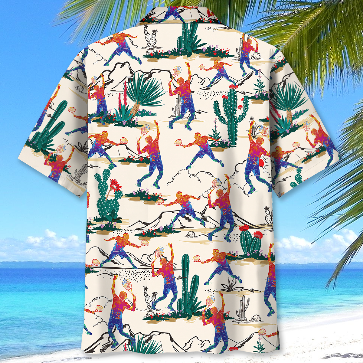 Desert Tennis Hawaiian Shirt