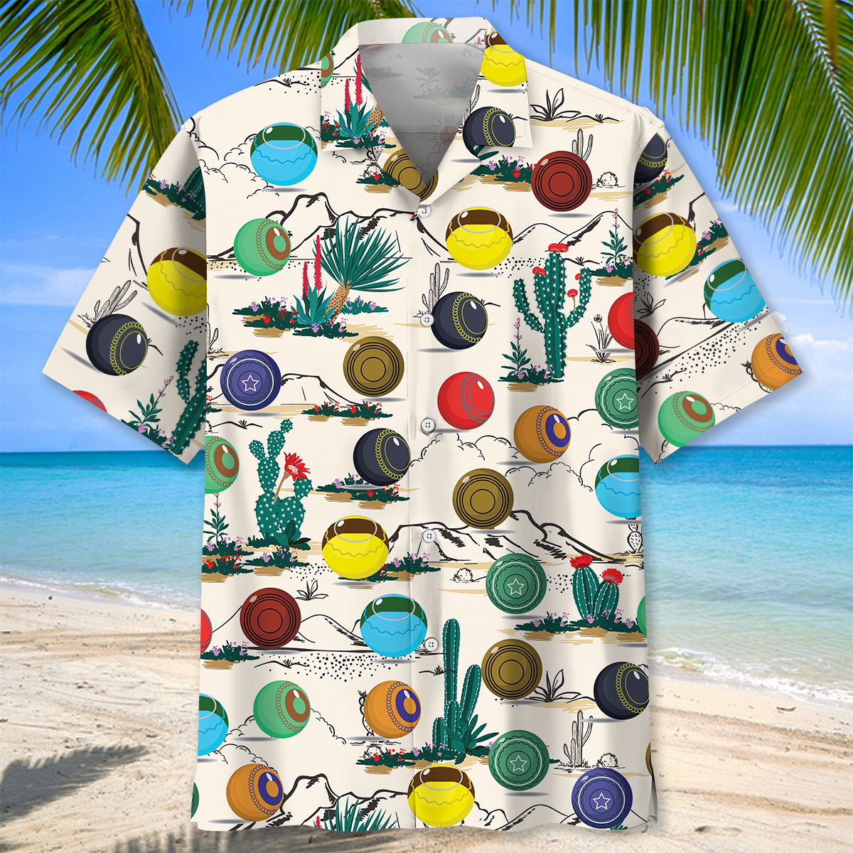 Desert Lawn Bowl Hawaiian Shirt