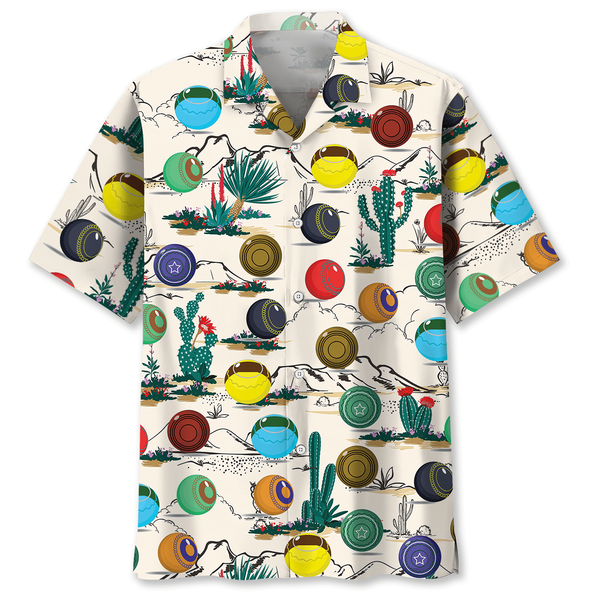 Desert Lawn Bowl Hawaiian Shirt