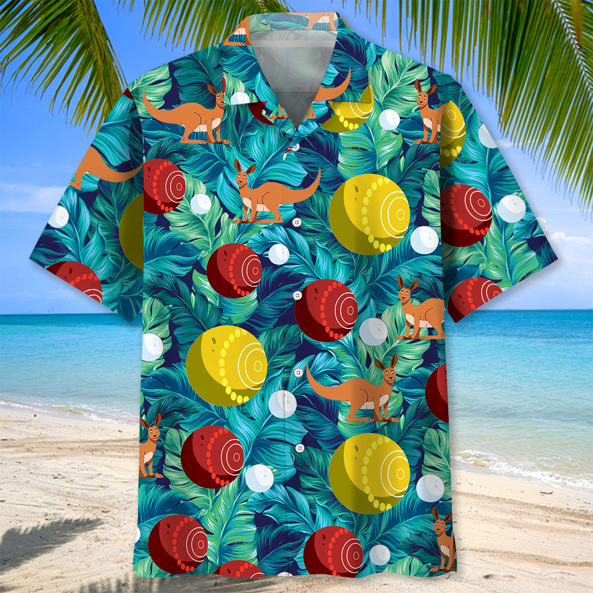 Tropical Lawn Bowling Hawaiian Shirt