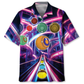 Neon Roller Coaster Lawn Bowl Hawaiian Shirt