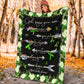 God Says You Are Mental Health Awareness Flannel Blanket For Bed Sofa And Reading Nook Decor