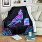 Horse Love Run So Fast Flannel Blanket For Soft Bed Couch And Home Comfort