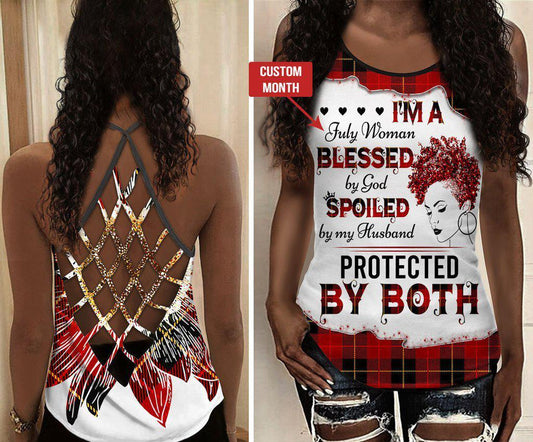 Black Woman Love Peace Custom Limited Edition 16 – Hollow Tank Top