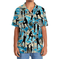 Blue Netball Beach Hawaiian Shirt