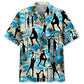 Blue Netball Beach Hawaiian Shirt