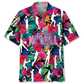 Colorful Netball Tropical Hawaiian Shirt