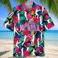 Colorful Netball Tropical Hawaiian Shirt