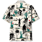 Desert Gravel Cycling Hawaiian Shirt