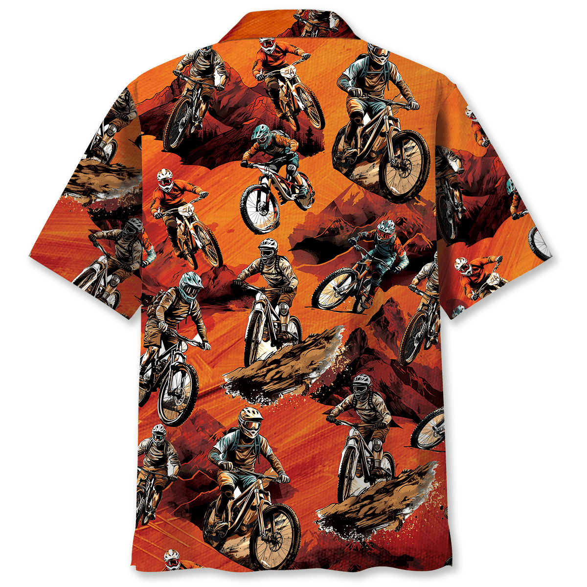 Dirt Mountain Bike Racing Hawaiian Shirt