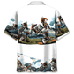 Colorado Mountain Bike Hawaiian Shirt