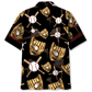 Black Vintage Baseball Gloves Hawaiian Shirt