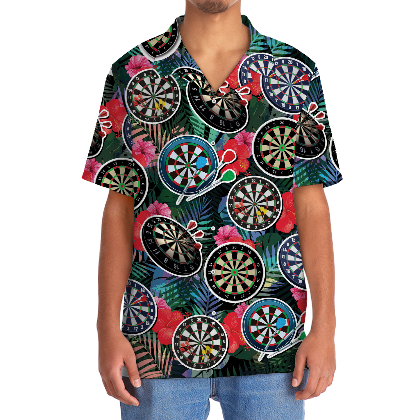 Dart Tropical Hawaiian Shirt