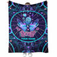 Witch Good Luck Good Love And Good Magic Personalized Flannel Blanket For Cozy Bedroom And Sofa Decor