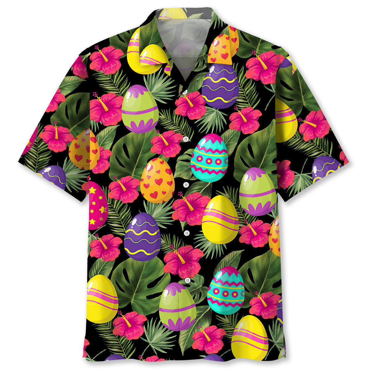 Tropical Easter Day Hawaiian Shirt