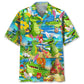 Aligator Easter Day Hawaiian Shirt