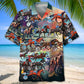 Harness Racing Racecourse Hawaiian Shirt