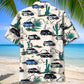 Police Cars Hawaiian Shirt