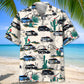 Police Cars Hawaiian Shirt
