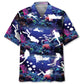 Diving With Neon Coral Ocean Hawaiian Shirt