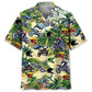Dirt Bike Tropical Terrain Hawaiian Shirt