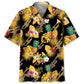 Trumpet Yellow Tropical Hawaiian Shirt