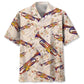 Vintage Flower Trumpet Hawaiian Shirt