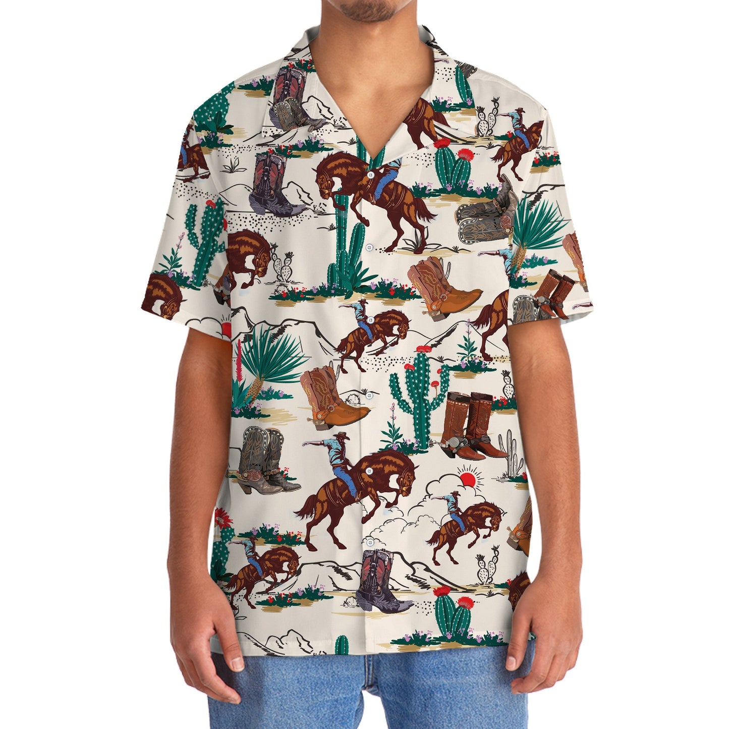 Desert Cowboy Hawaiian Shirt