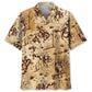 Cowboy Riding Horse Hawaiian Shirt