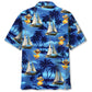 Duck Sailboat Vintage Hawaiian Shirt