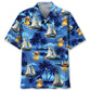 Duck Sailboat Vintage Hawaiian Shirt