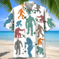 Funny Bigfoot Hawaiian Shirt